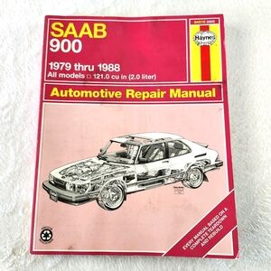 Saab 900, 1979-1988 by John Haynes (1989, Trade Paperback)
